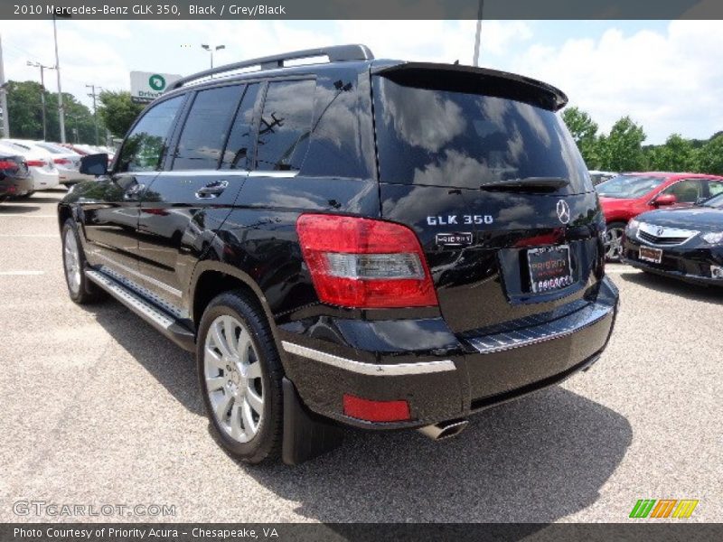 Black / Grey/Black 2010 Mercedes-Benz GLK 350