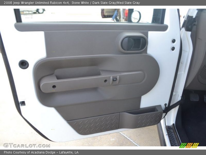 Door Panel of 2008 Wrangler Unlimited Rubicon 4x4