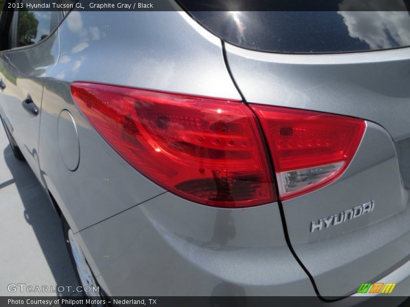 Graphite Gray / Black 2013 Hyundai Tucson GL