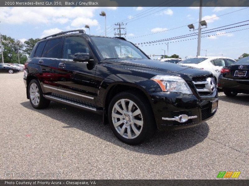Black / Grey/Black 2010 Mercedes-Benz GLK 350
