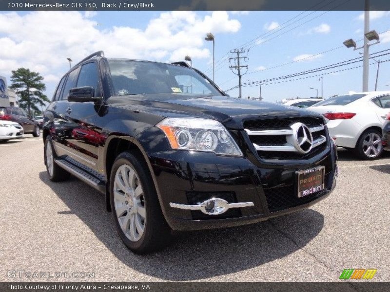 Black / Grey/Black 2010 Mercedes-Benz GLK 350