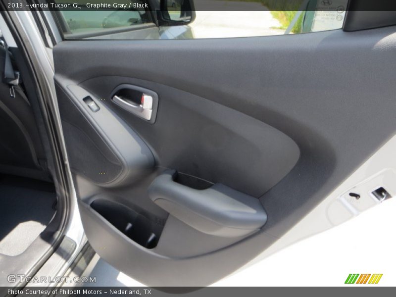 Graphite Gray / Black 2013 Hyundai Tucson GL