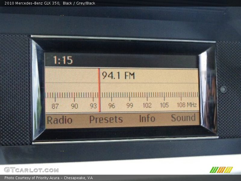 Black / Grey/Black 2010 Mercedes-Benz GLK 350