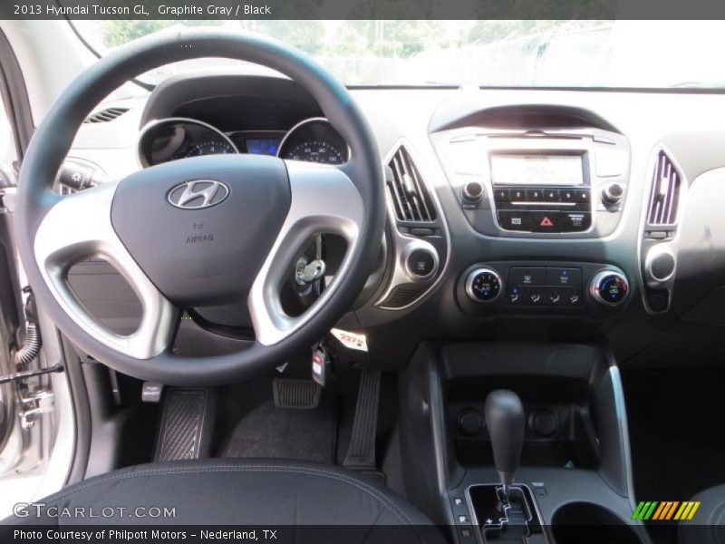 Graphite Gray / Black 2013 Hyundai Tucson GL