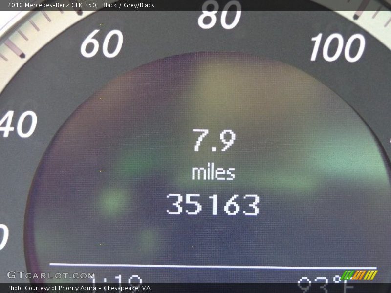 Black / Grey/Black 2010 Mercedes-Benz GLK 350