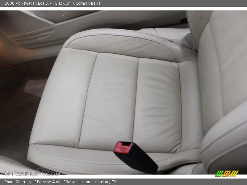 Black Uni / Cornsilk Beige 2008 Volkswagen Eos Lux
