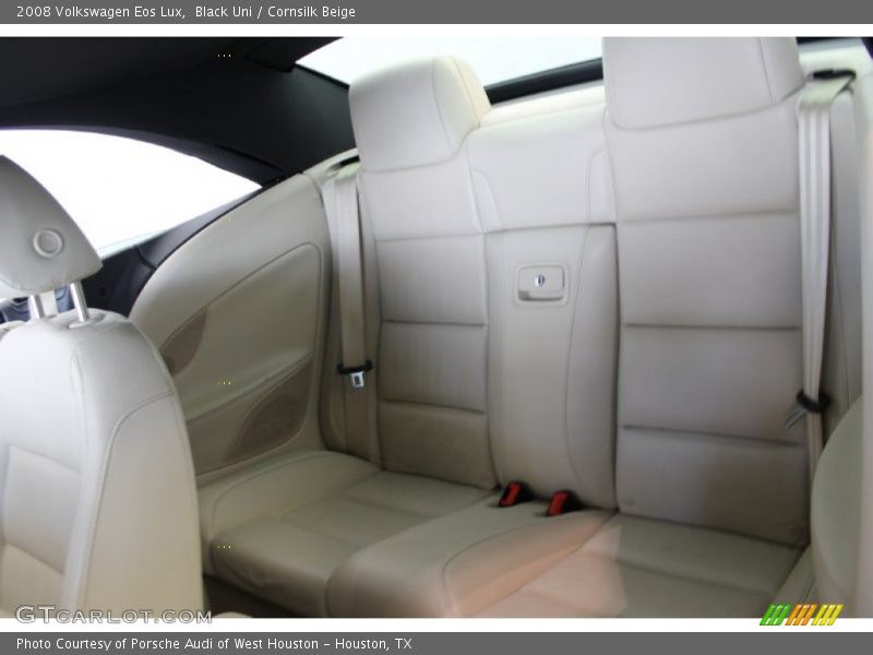 Black Uni / Cornsilk Beige 2008 Volkswagen Eos Lux