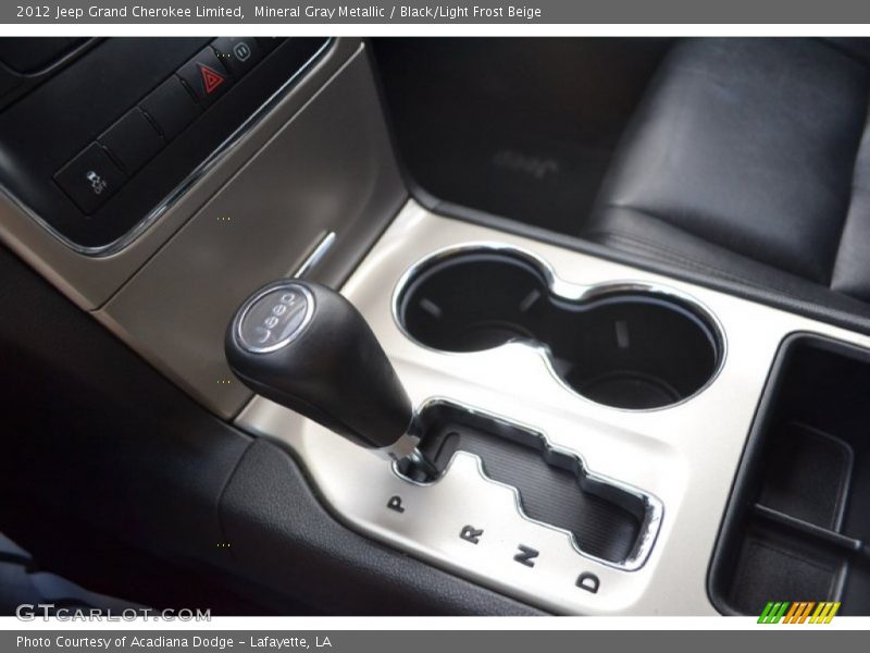 Mineral Gray Metallic / Black/Light Frost Beige 2012 Jeep Grand Cherokee Limited