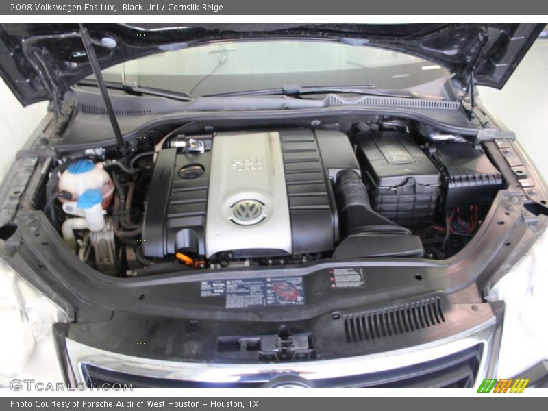 Black Uni / Cornsilk Beige 2008 Volkswagen Eos Lux