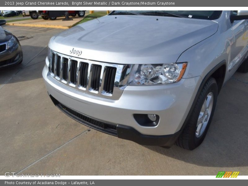 Bright Silver Metallic / Dark Graystone/Medium Graystone 2013 Jeep Grand Cherokee Laredo