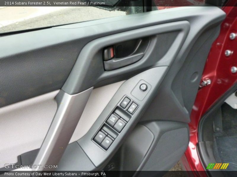 Venetian Red Pearl / Platinum 2014 Subaru Forester 2.5i