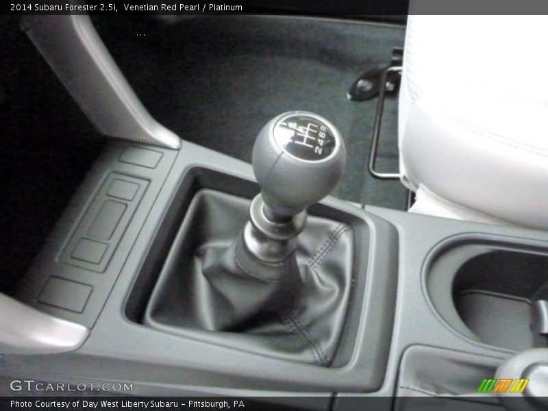 Venetian Red Pearl / Platinum 2014 Subaru Forester 2.5i