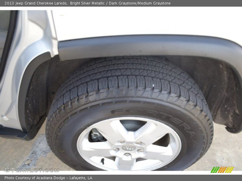 Bright Silver Metallic / Dark Graystone/Medium Graystone 2013 Jeep Grand Cherokee Laredo