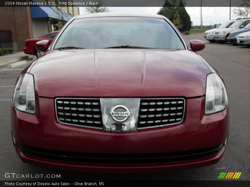 Red Opulence / Black 2004 Nissan Maxima 3.5 SL