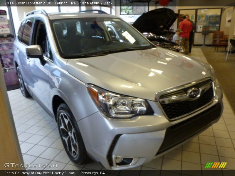 Ice Silver Metallic / Black 2014 Subaru Forester 2.0XT Touring