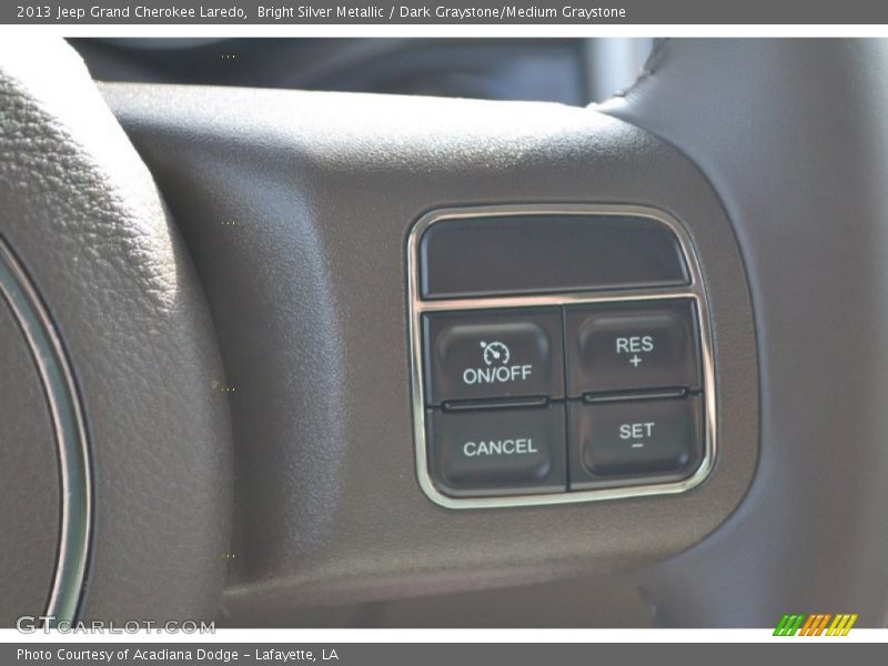 Bright Silver Metallic / Dark Graystone/Medium Graystone 2013 Jeep Grand Cherokee Laredo