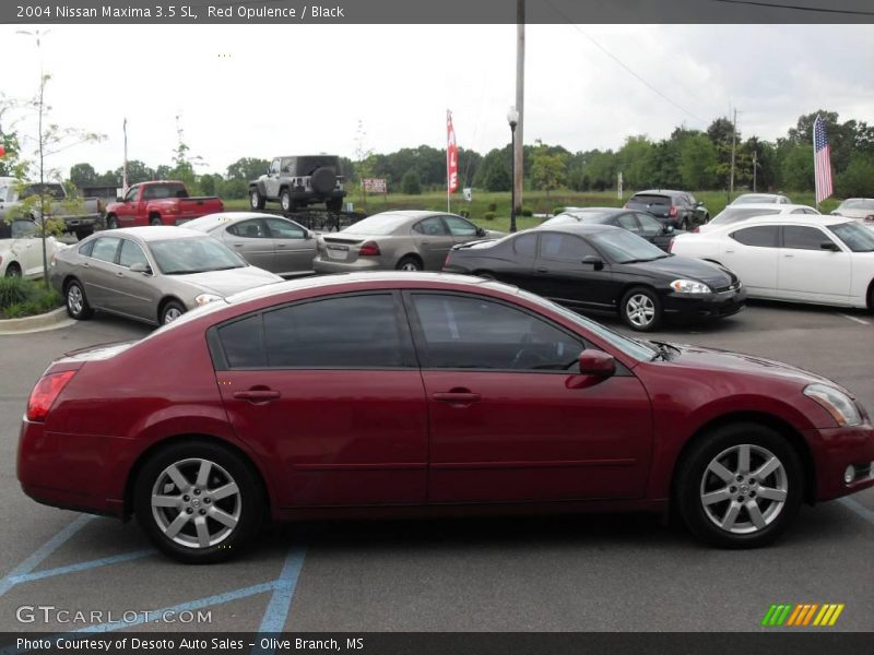 Red Opulence / Black 2004 Nissan Maxima 3.5 SL