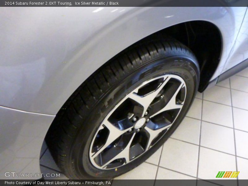 Ice Silver Metallic / Black 2014 Subaru Forester 2.0XT Touring