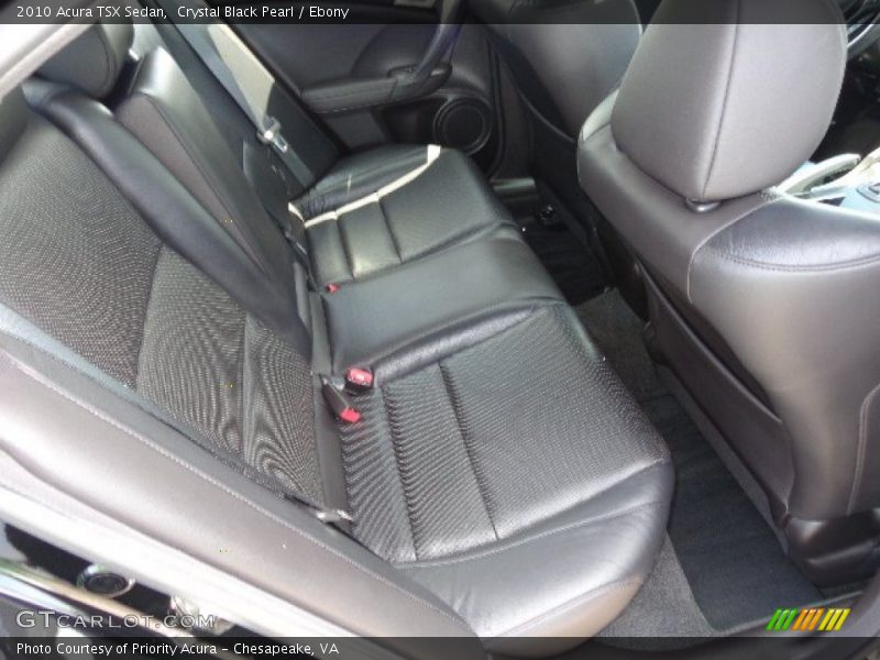 Crystal Black Pearl / Ebony 2010 Acura TSX Sedan