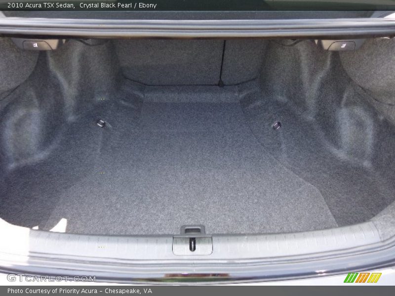 Crystal Black Pearl / Ebony 2010 Acura TSX Sedan