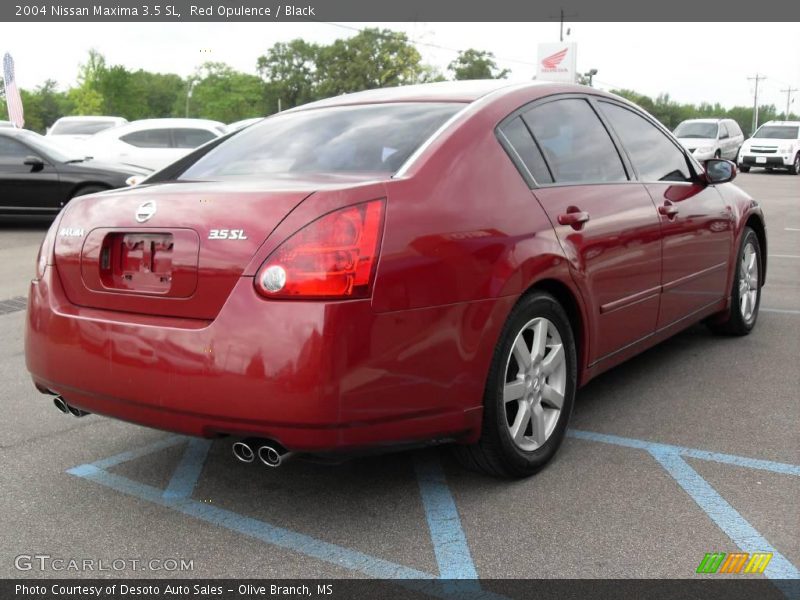 Red Opulence / Black 2004 Nissan Maxima 3.5 SL