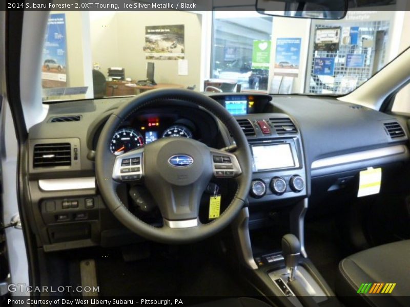 Ice Silver Metallic / Black 2014 Subaru Forester 2.0XT Touring