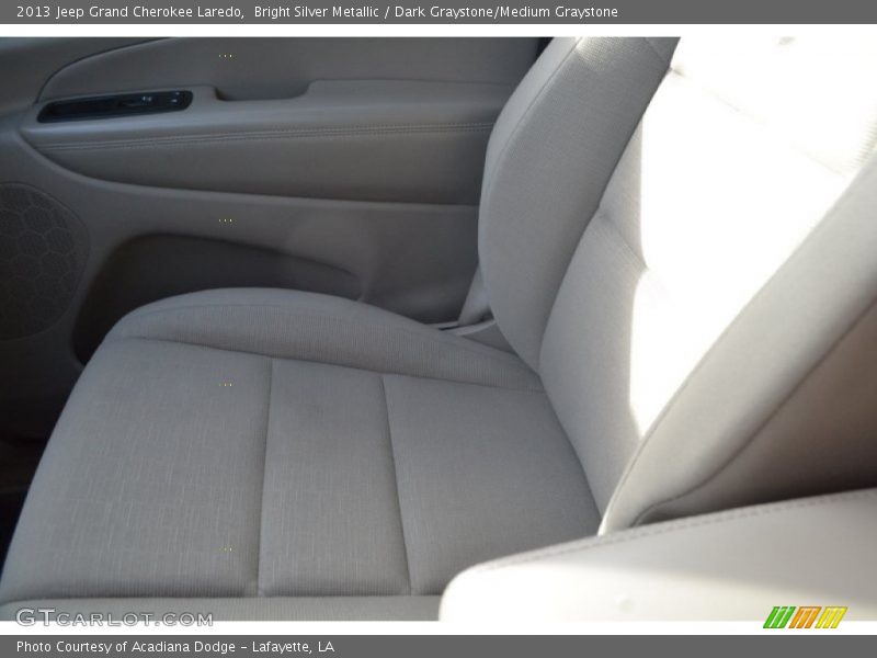 Bright Silver Metallic / Dark Graystone/Medium Graystone 2013 Jeep Grand Cherokee Laredo