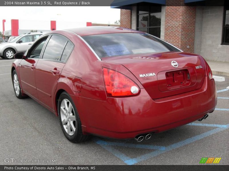 Red Opulence / Black 2004 Nissan Maxima 3.5 SL