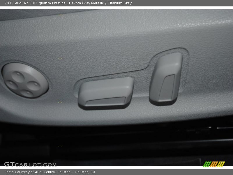 Dakota Gray Metallic / Titanium Gray 2013 Audi A7 3.0T quattro Prestige