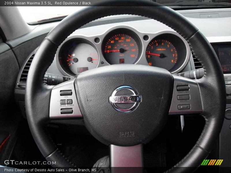 Red Opulence / Black 2004 Nissan Maxima 3.5 SL