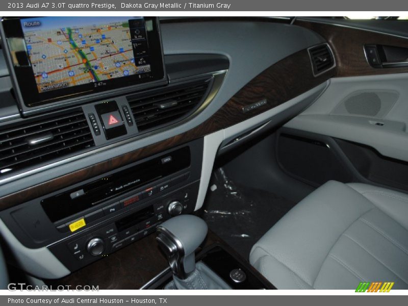 Dakota Gray Metallic / Titanium Gray 2013 Audi A7 3.0T quattro Prestige