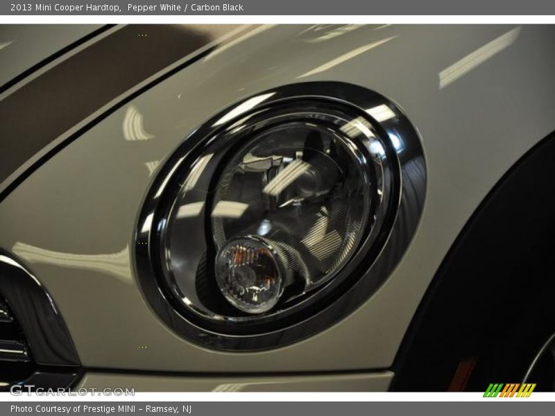 Pepper White / Carbon Black 2013 Mini Cooper Hardtop