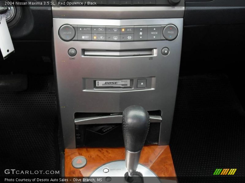 Red Opulence / Black 2004 Nissan Maxima 3.5 SL