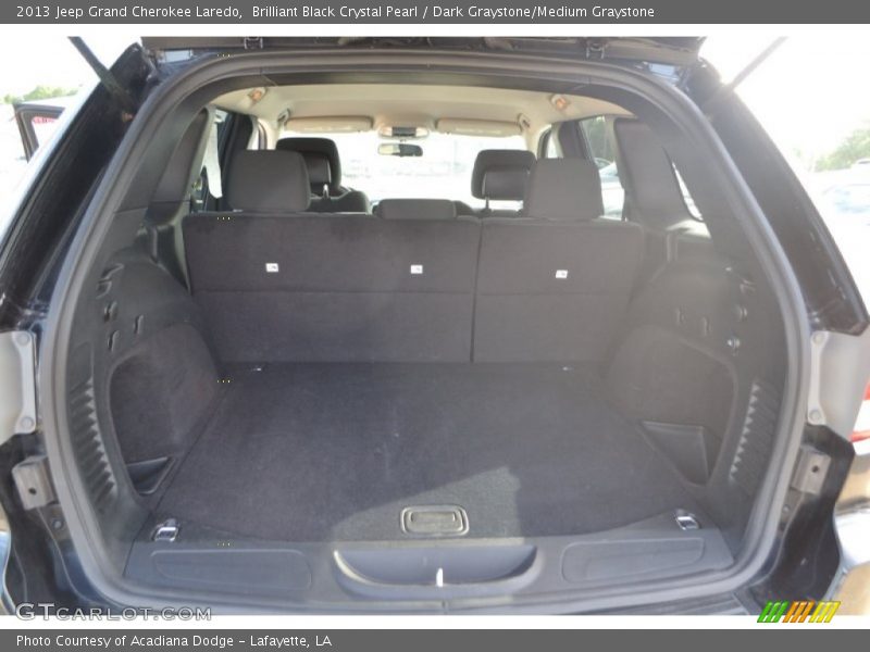 Brilliant Black Crystal Pearl / Dark Graystone/Medium Graystone 2013 Jeep Grand Cherokee Laredo
