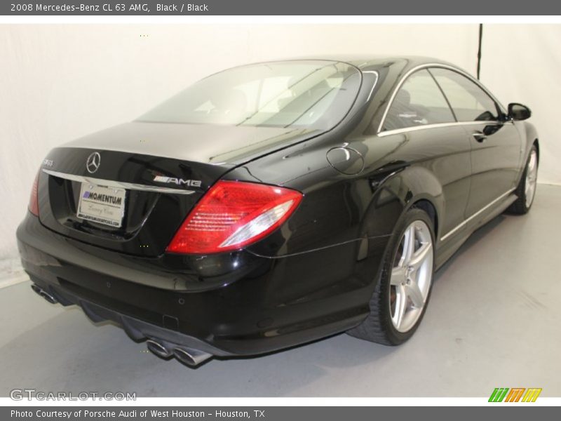 Black / Black 2008 Mercedes-Benz CL 63 AMG