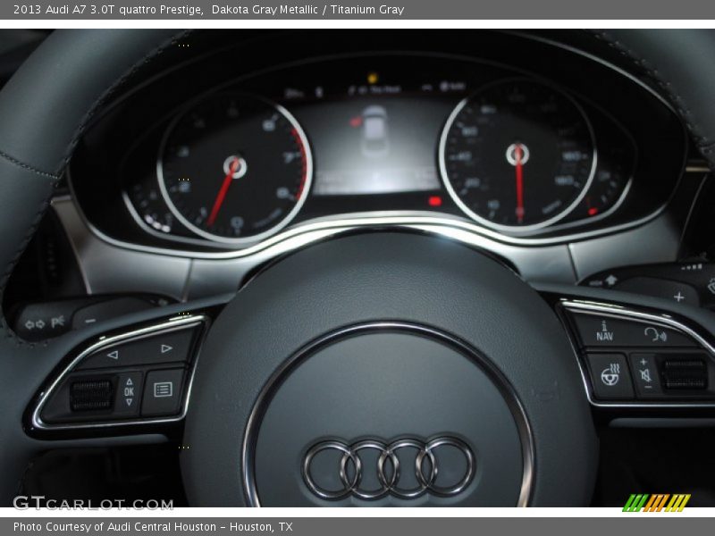 Dakota Gray Metallic / Titanium Gray 2013 Audi A7 3.0T quattro Prestige