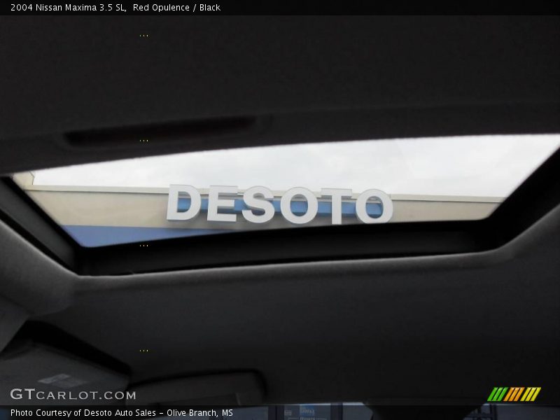 Red Opulence / Black 2004 Nissan Maxima 3.5 SL