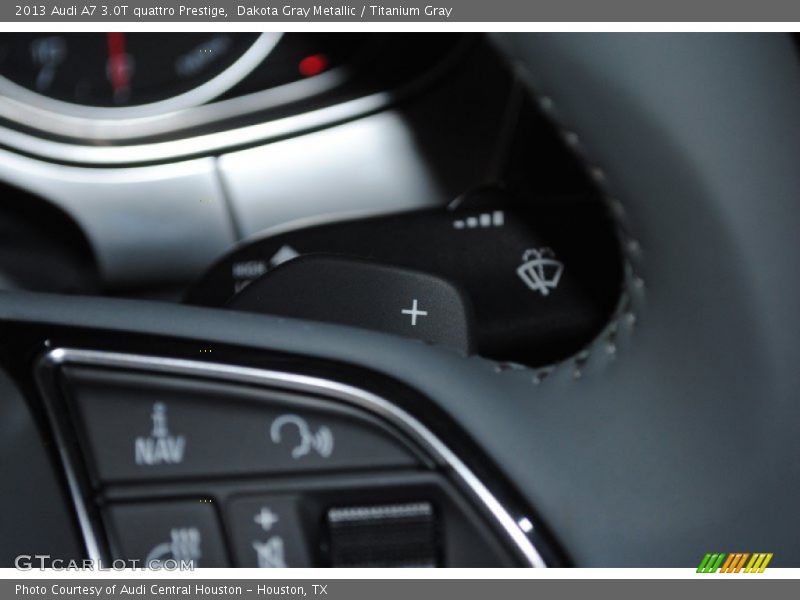 Dakota Gray Metallic / Titanium Gray 2013 Audi A7 3.0T quattro Prestige