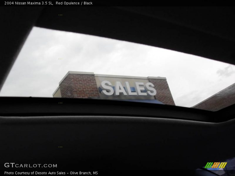 Red Opulence / Black 2004 Nissan Maxima 3.5 SL