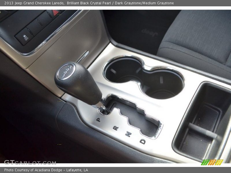 Brilliant Black Crystal Pearl / Dark Graystone/Medium Graystone 2013 Jeep Grand Cherokee Laredo