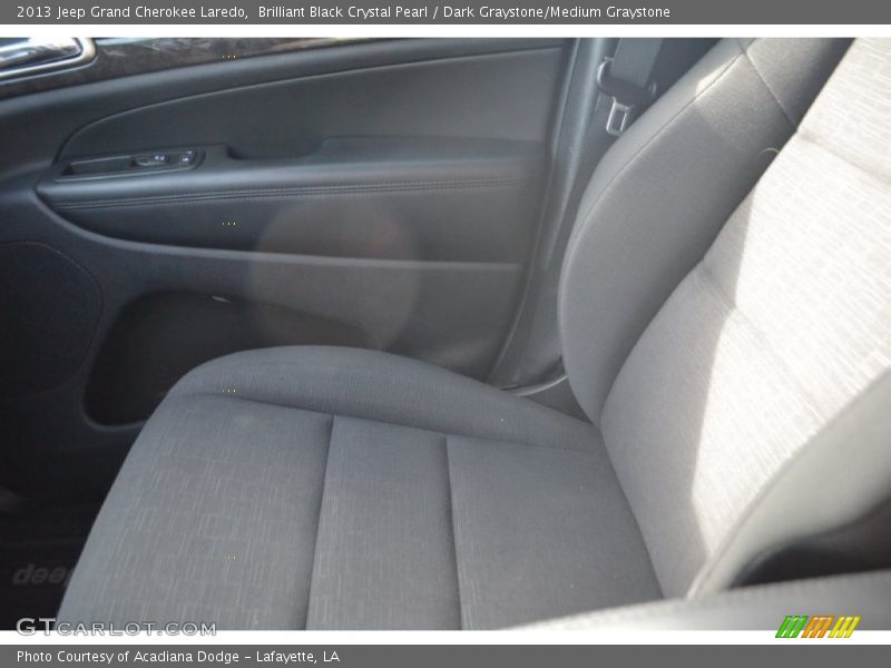 Brilliant Black Crystal Pearl / Dark Graystone/Medium Graystone 2013 Jeep Grand Cherokee Laredo