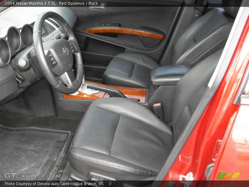 Red Opulence / Black 2004 Nissan Maxima 3.5 SL