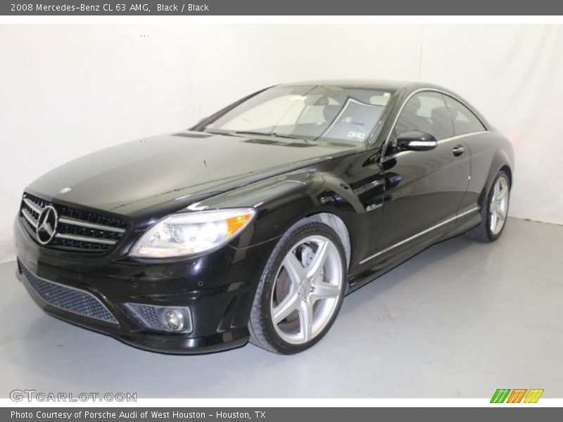 Black / Black 2008 Mercedes-Benz CL 63 AMG