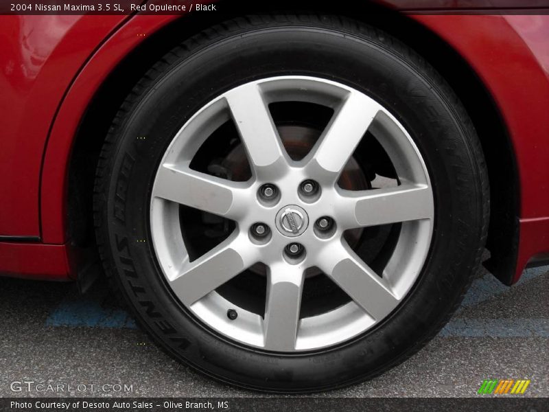 Red Opulence / Black 2004 Nissan Maxima 3.5 SL