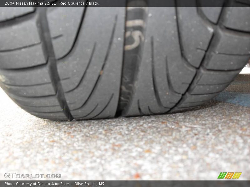 Red Opulence / Black 2004 Nissan Maxima 3.5 SL