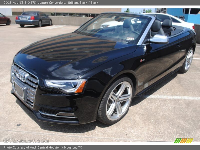 Brilliant Black / Black 2013 Audi S5 3.0 TFSI quattro Convertible