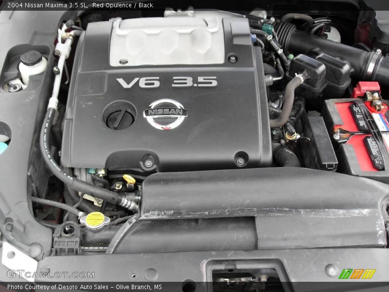 Red Opulence / Black 2004 Nissan Maxima 3.5 SL