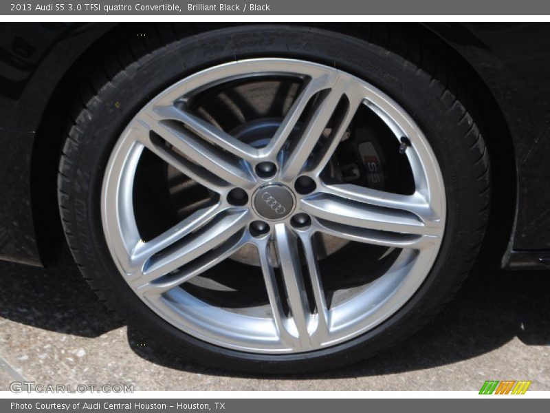 Brilliant Black / Black 2013 Audi S5 3.0 TFSI quattro Convertible
