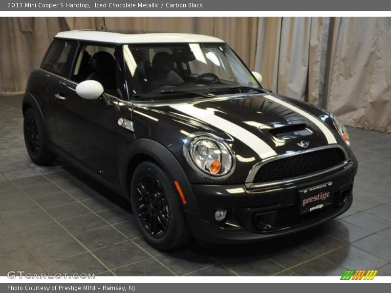 Iced Chocolate Metallic / Carbon Black 2013 Mini Cooper S Hardtop