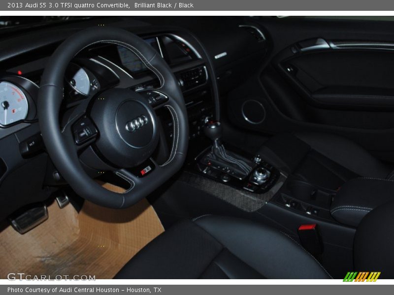 Brilliant Black / Black 2013 Audi S5 3.0 TFSI quattro Convertible